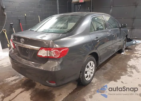 2013 Toyota Corolla L из США, поврежденный, VIN 2T1BU4EE8DC076487